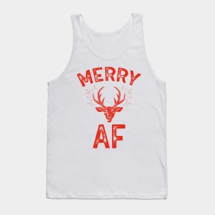 Merry AF Tank Top